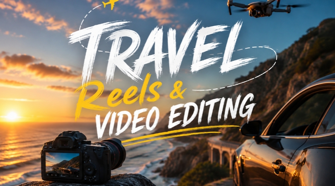 Travel reels and video editing service by Vedansh Visuals
